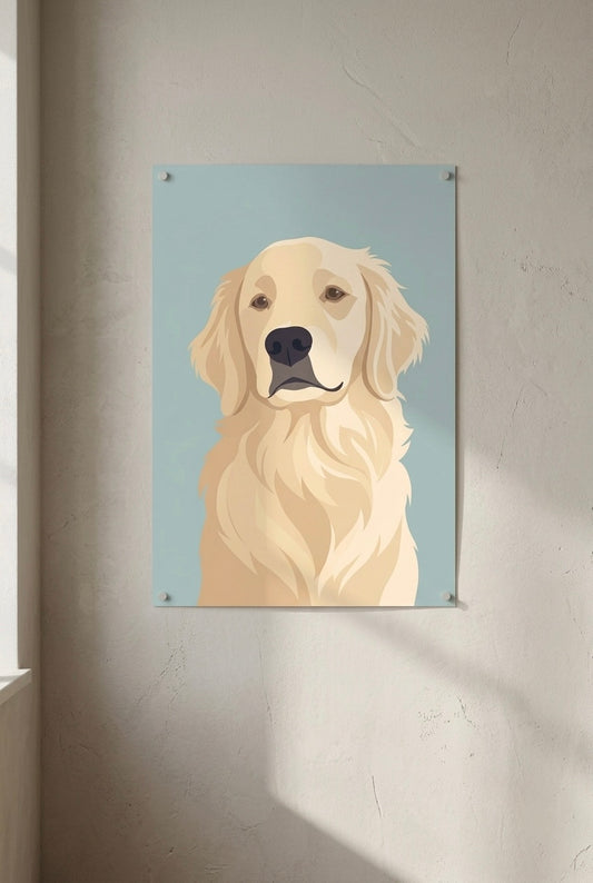 Custom Pet Portrait — Modern/Vector Style